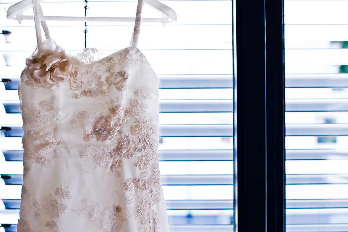 Hochzeit in Sigmaringen Details Kleid