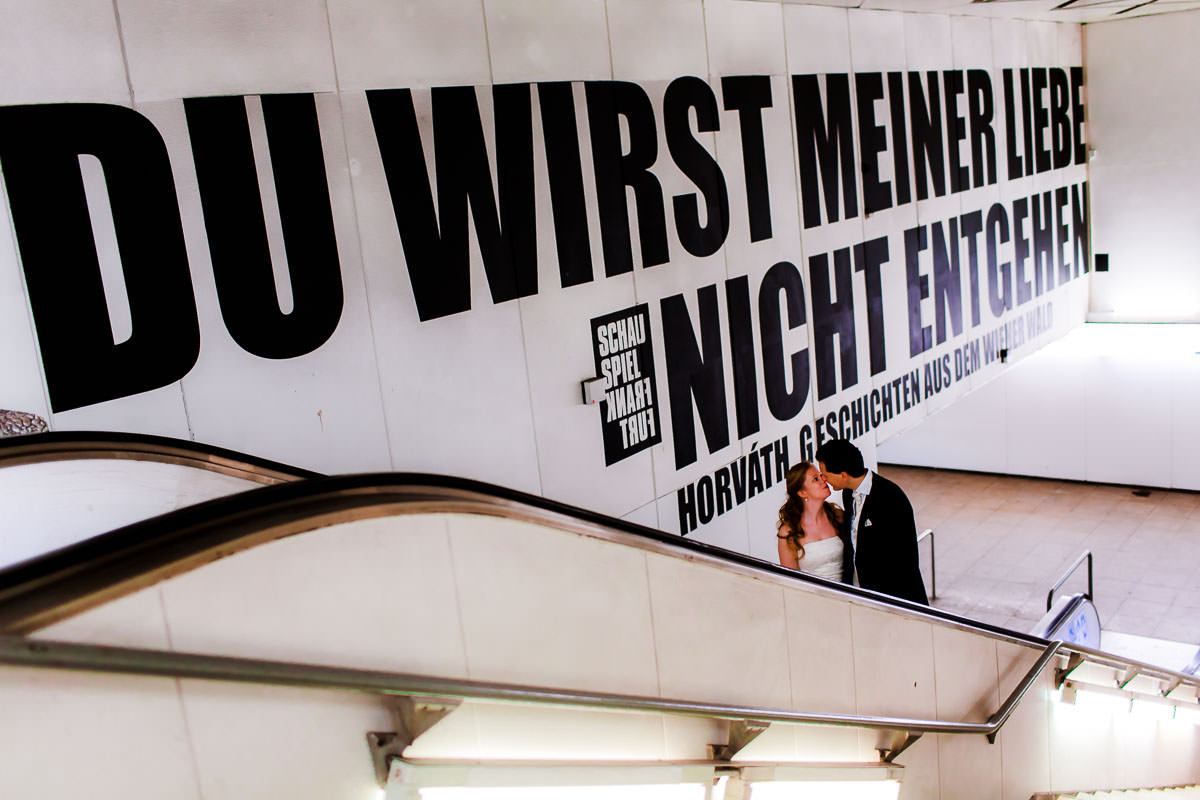 After Wedding Shooting Frankfurt U-Bahn