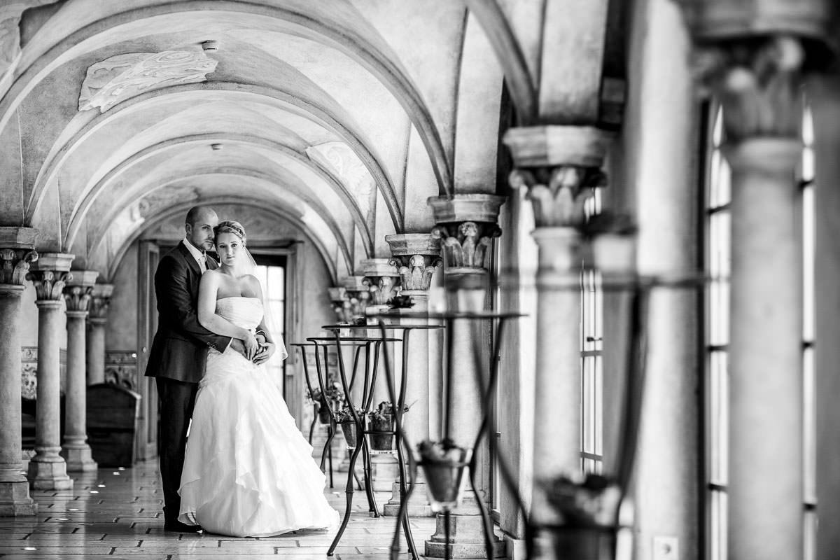 Hochzeitsfotos im Europapark in Rust