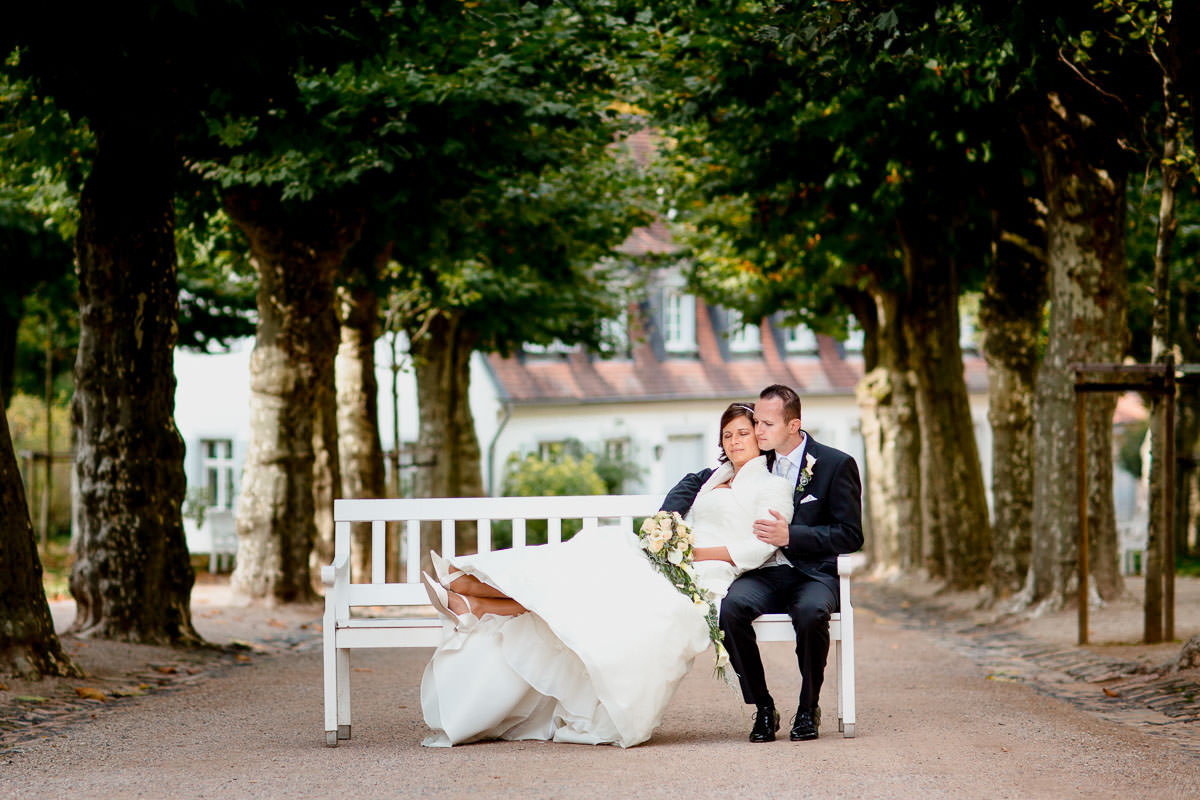 Hochzeitsfotos Bensheim im Fürstenlager Auerbach