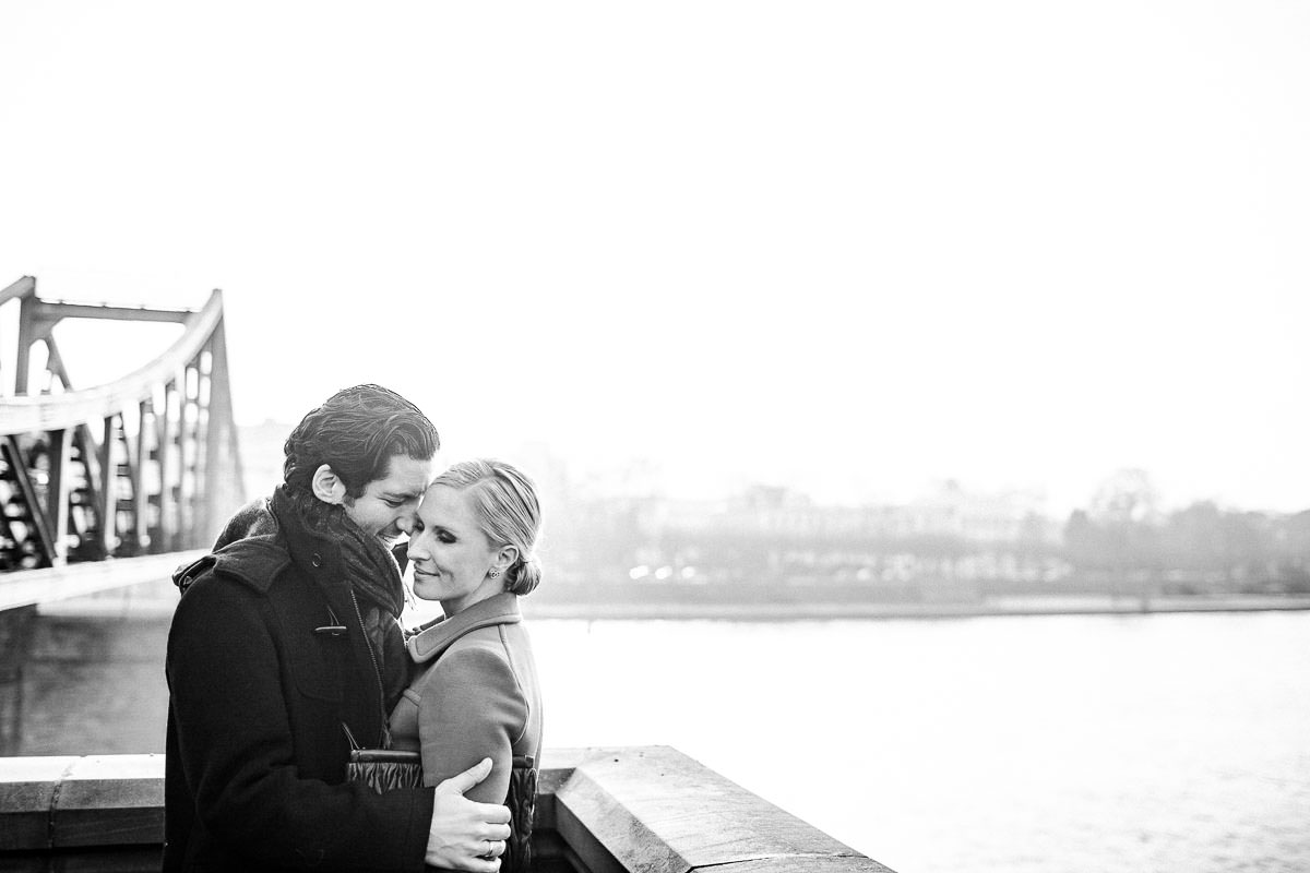 Hochzeitsfotograf in Frankfurt Eiserner Steg