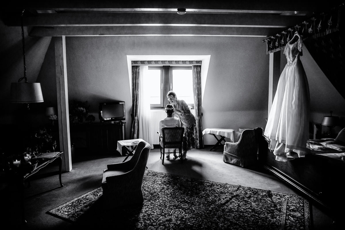 Hochzeitsvorbereitungen Hotel Adler in Schwetzingen