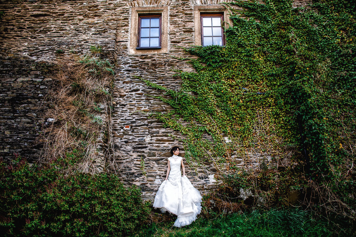 Brautfoto Schönburg Oberwesel