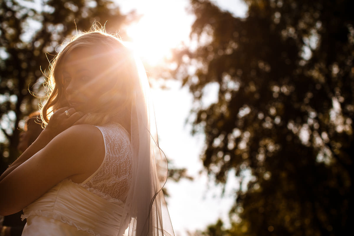 Brautportrait Hochzeit Burg Staufeneck