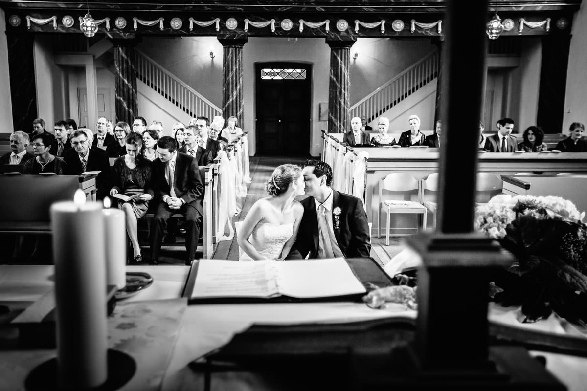 Trauung evangelischen Kirche in Riedstadt Erfelden