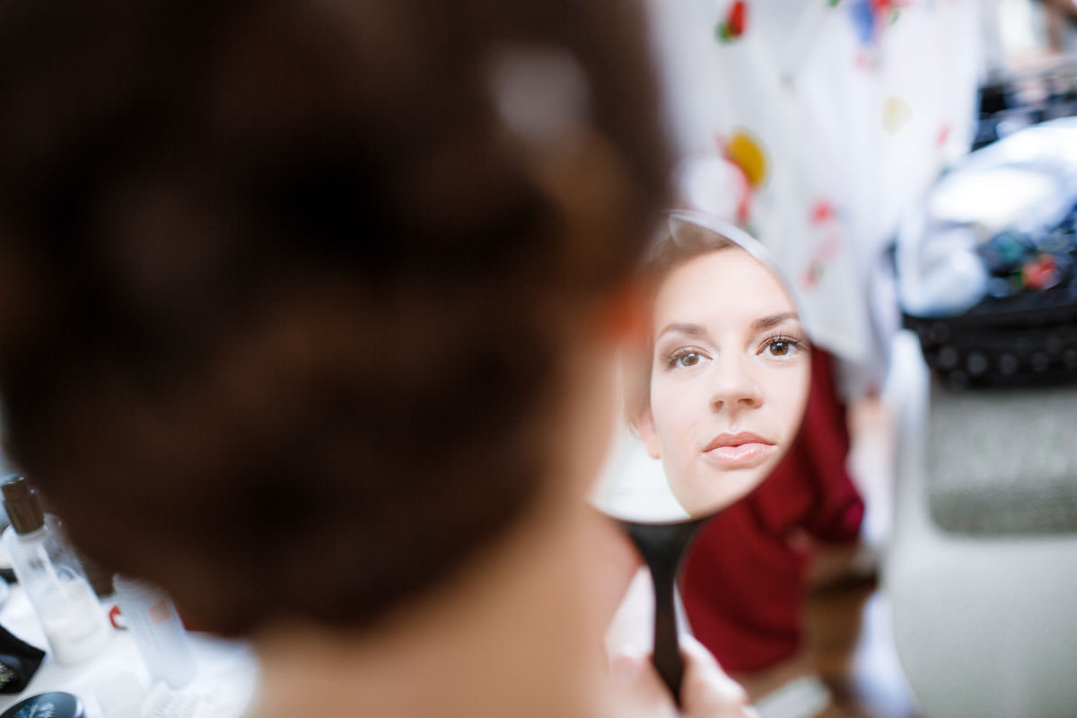 Hochzeitsreportage in Bad Homburg das Brautstyling