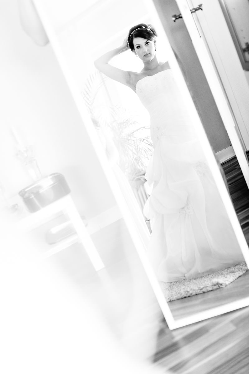 Hochzeitsreportage in Bad Homburg das Brautstyling