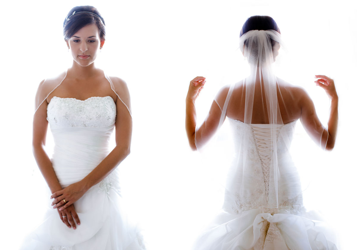 Hochzeitsfotos der Braut in Bad Homburg