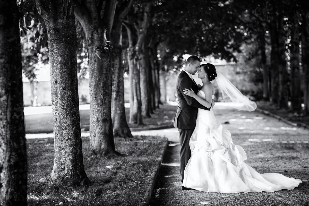 Brautpaarfotos im Schlosspark Bad Homburg