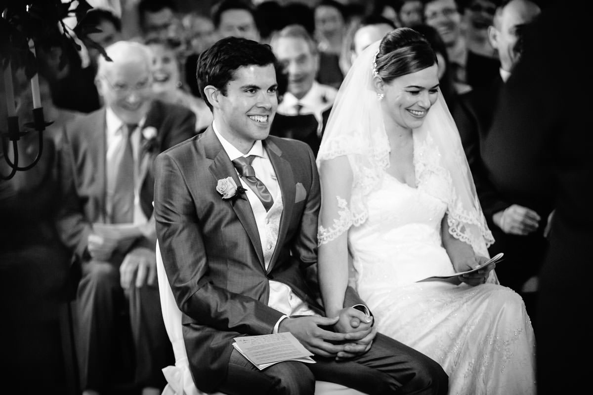 Trauung in der Schlosskapelle im Schloss Neuhaus