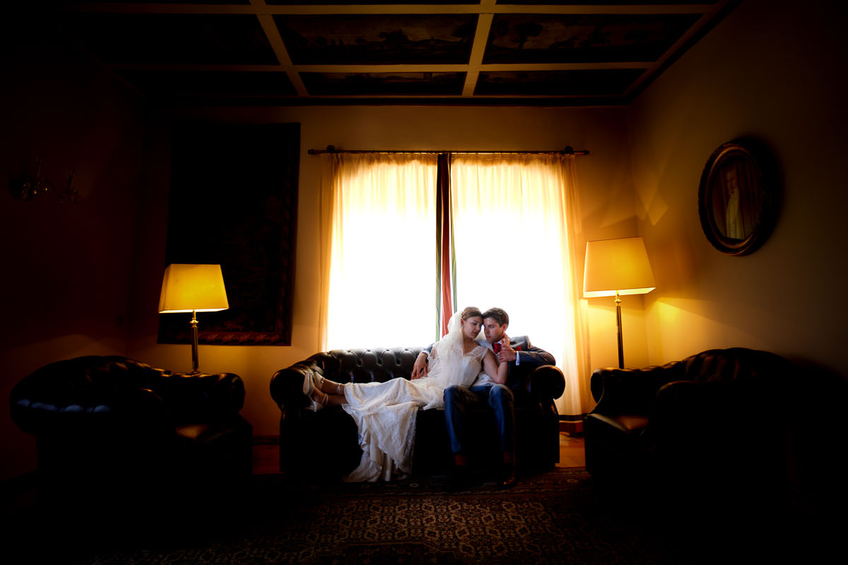 Hochzeitsfotos im Schloss Neuhaus