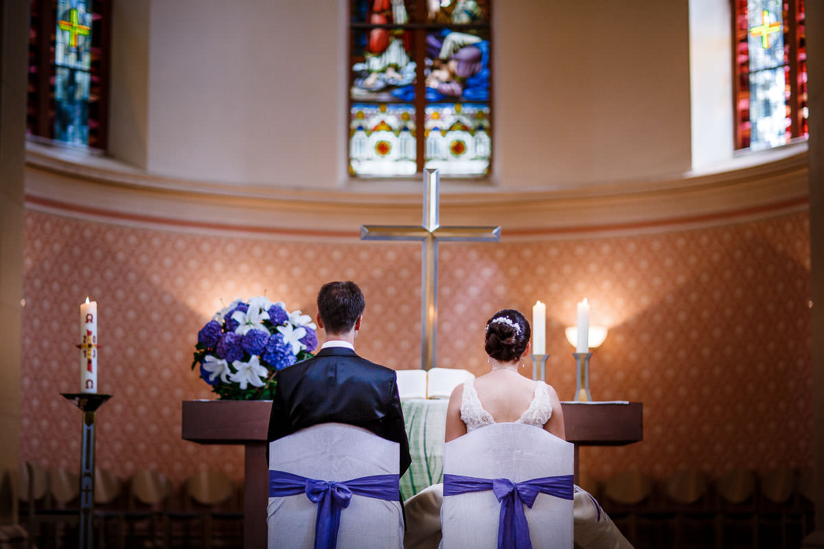 Hochzeit Kirche in Heddesheim