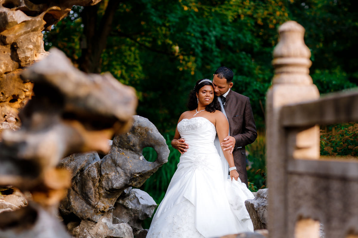 Hochzeitsfotos im Luisenpark Mannheim