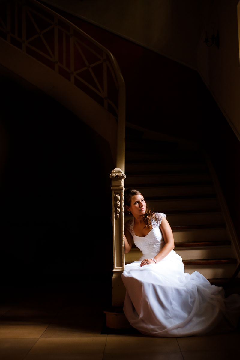 Brautfoto im Weingut Reichsrat von Buhl Deidesheim