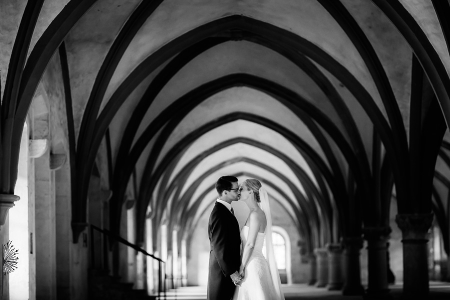 Hochzeitsfotos Kloster Eberbach Etville