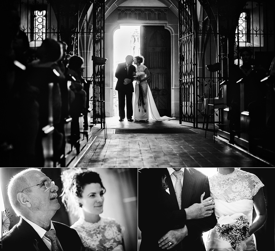 Hochzeit Rochuskapelle, bewegender Moment der Braut und des Vaters