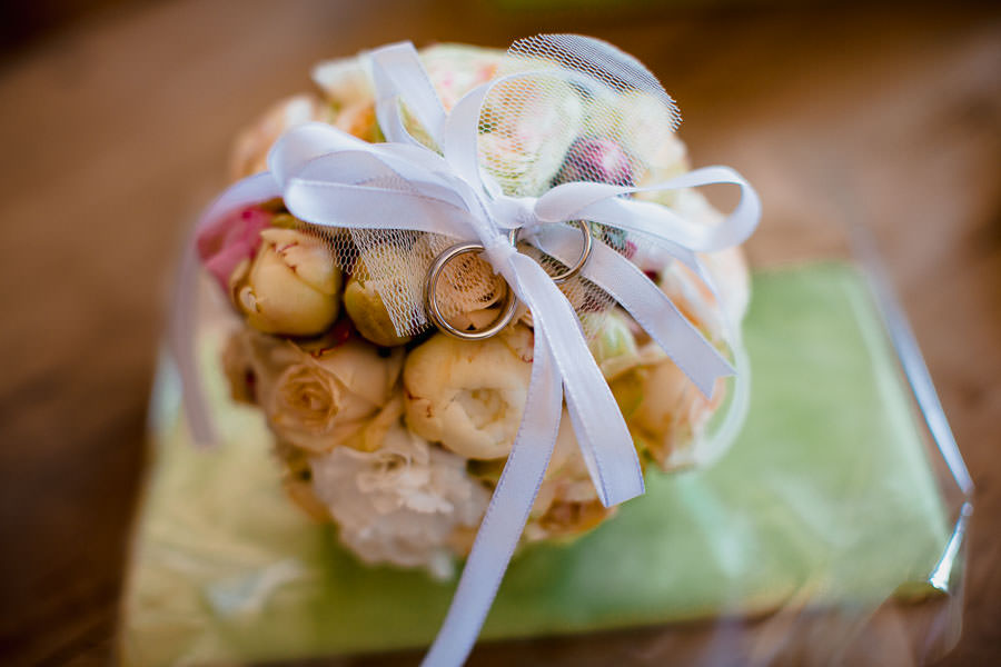 Brautstrauß bei einer Hochzeit im Hofgut Hünersdorff