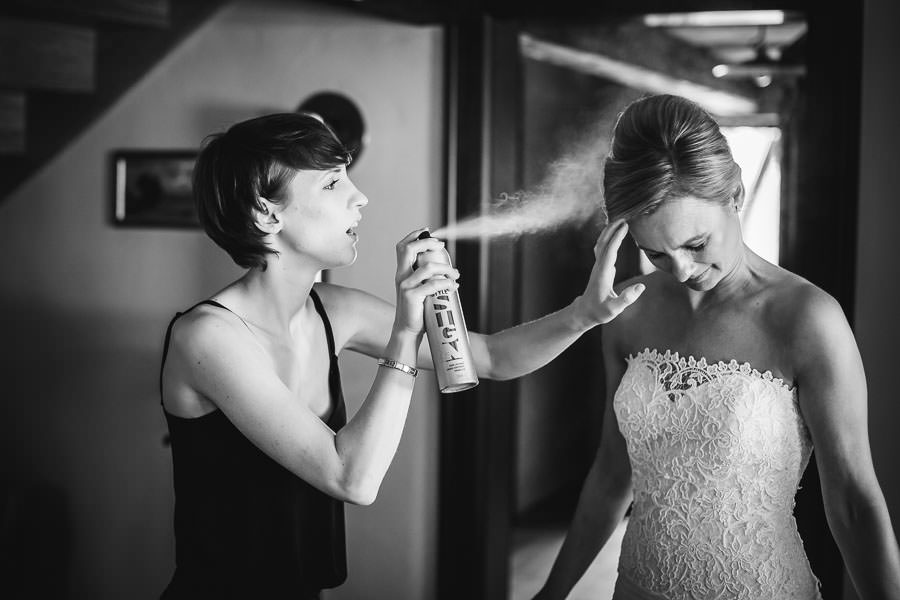 Brautstyling Hochzeit Hofgut Hünersdorff