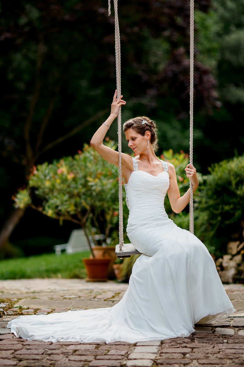 Hochzeitsfotos Braut Haldmühle Bissersheim