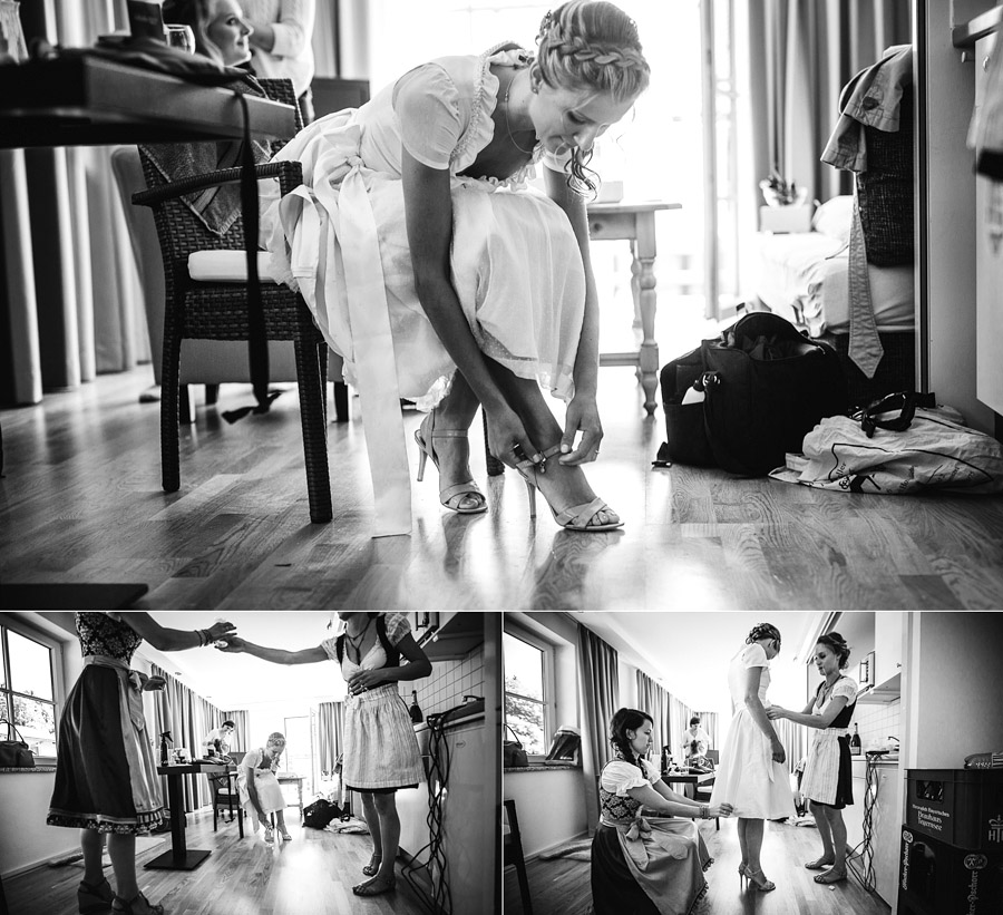 Trachtenhochzeit am Schliersee