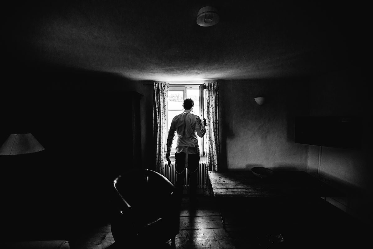 Hochzeitsreportage Maisenburg Bräutigam