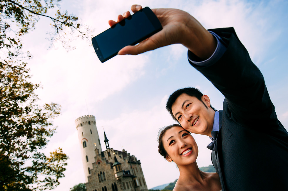 Hochzeitsfotos Schloss Lichtenstein