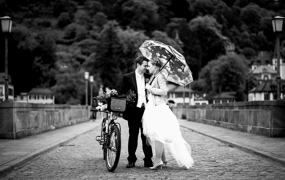 Hochzeit Heidelberg Brücke