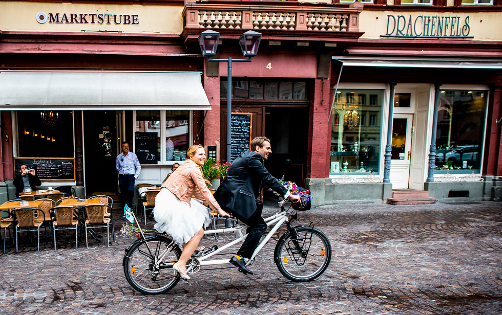 Hochzeitsreportage Palais Prinz Carl Heidelberg Tandem