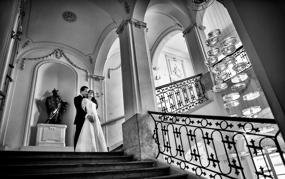 Hochzeit Fotograf Passau Portraitbilder Brautpaar