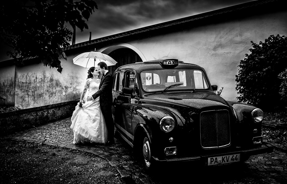 Hochzeit Passau bei Regen