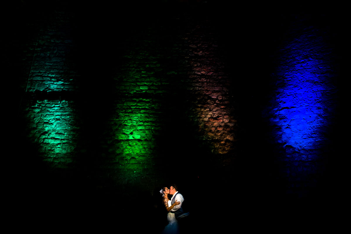 Hochzeitsfotos bei Nacht Hambacher Schloss