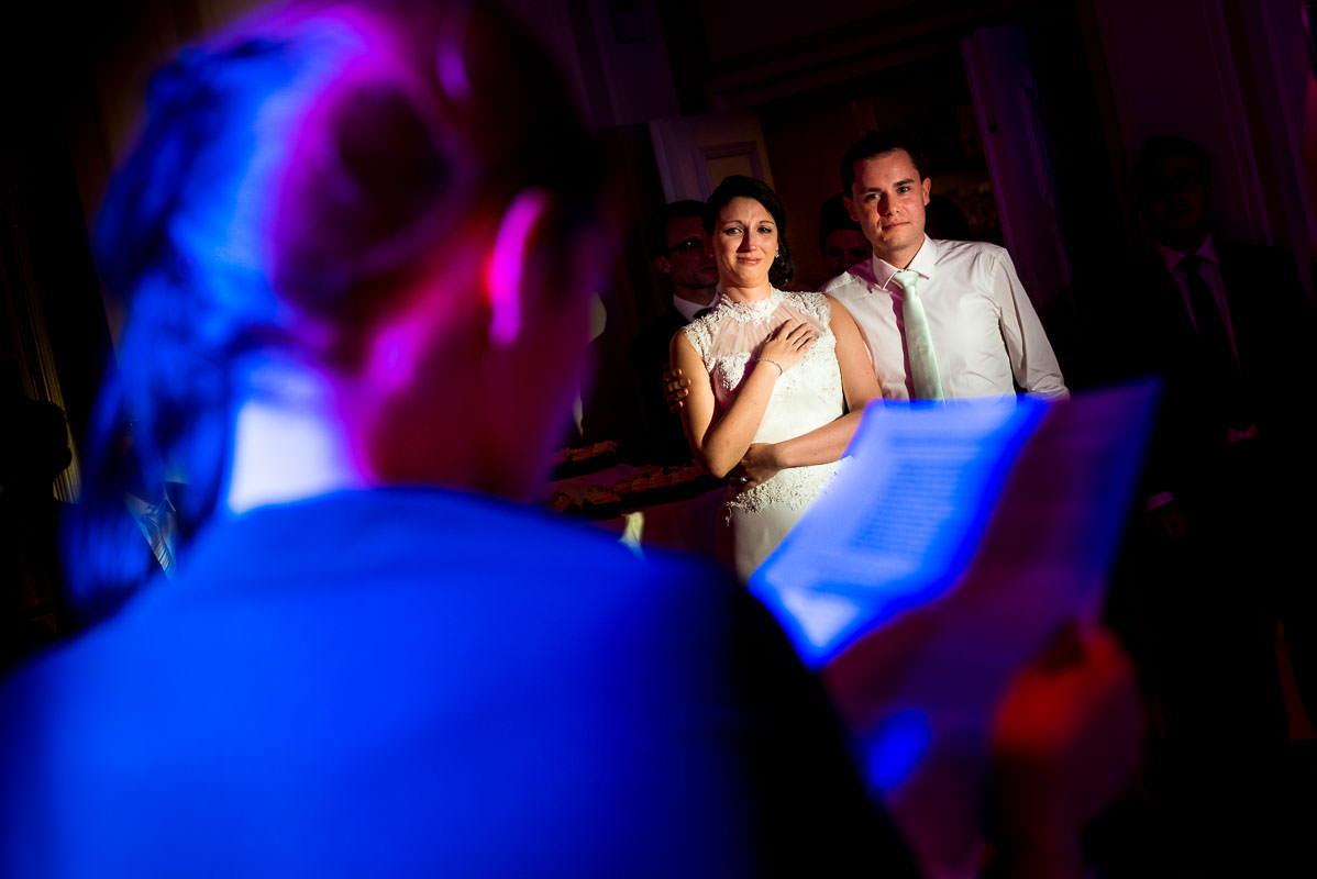 Hochzeitsreportage im Gartensaal im Schloss Wackerbarth
