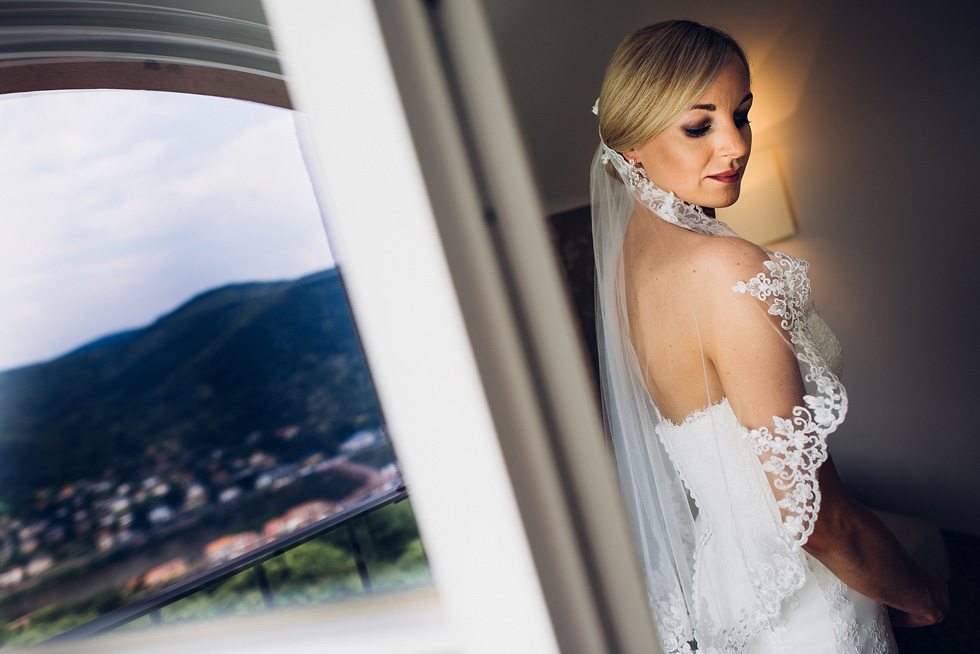 Hochzeit Fotograf Molkenkur Portrait Braut