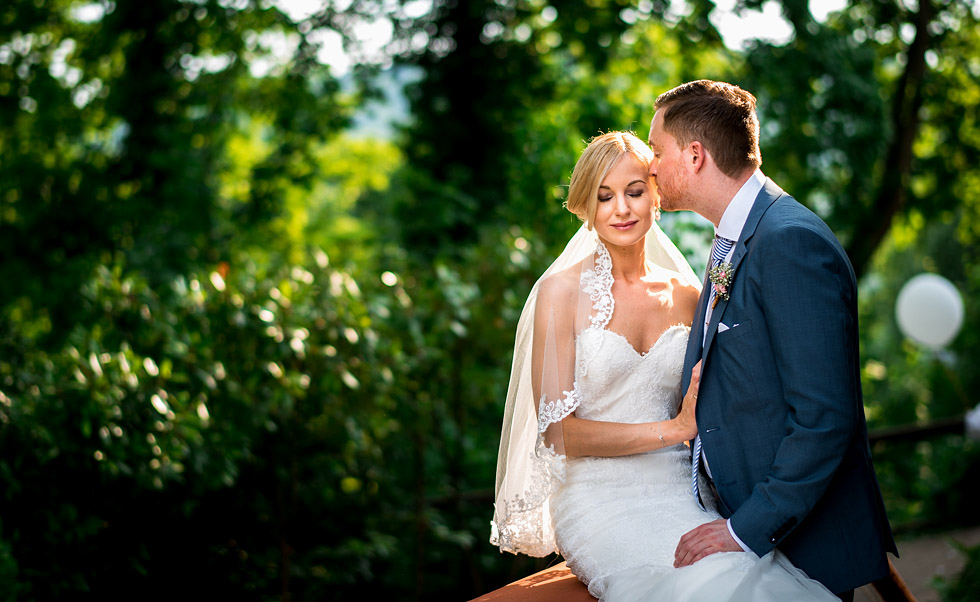 Hochzeit Fotograf Molkenkur Portrait Brautpaar