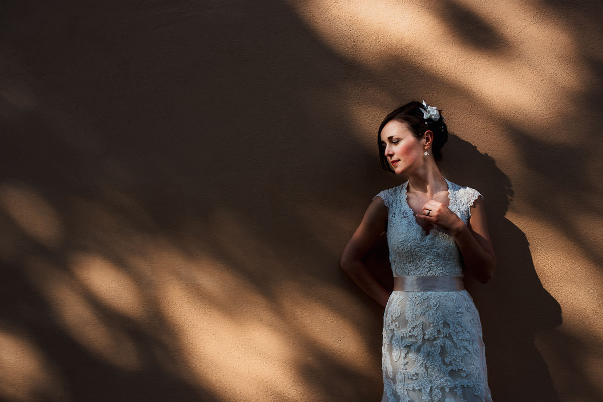 Hochzeitsbild der Braut im Jagdschloss Kranichstein Darmstadt