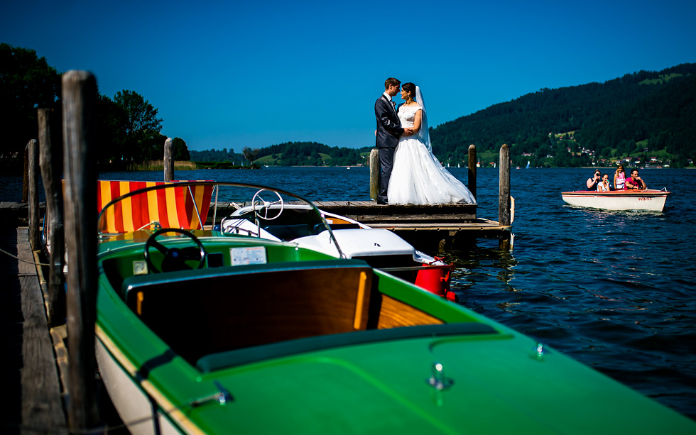 Hochzeit Tegernsee Brautpaarportraits