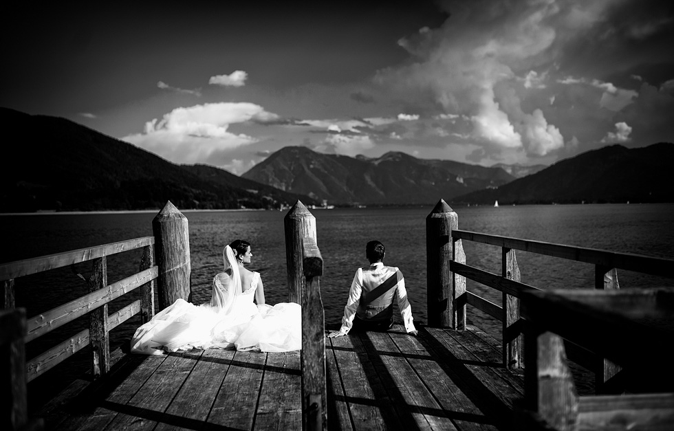 Hochzeitsreportage das Tegernsee