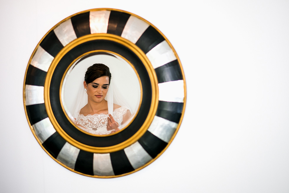 Hochzeitsfotos der Braut das Tegernsee