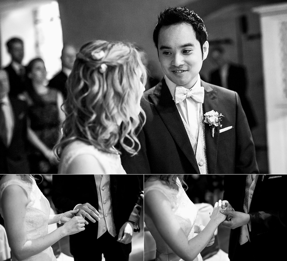 Hochzeitsreportage Schloss Heinsheim Bad Rappenau Trauung in der Kapelle