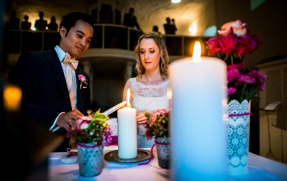 Hochzeitsreportage Schloss Heinsheim Bad Rappenau Trauung in der Kapelle