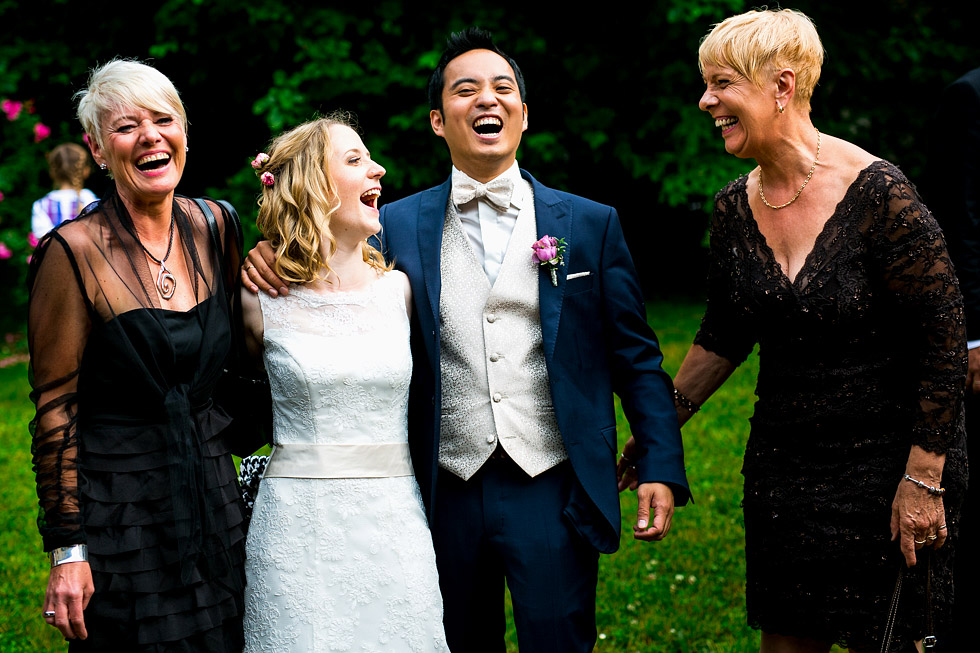 Hochzeitsreportage Schloss Heinsheim Bad Rappenau Sektempfang