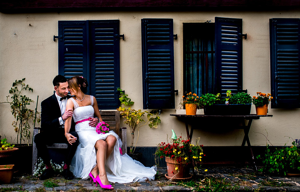 Hochzeitsreportage Schloss Höchst