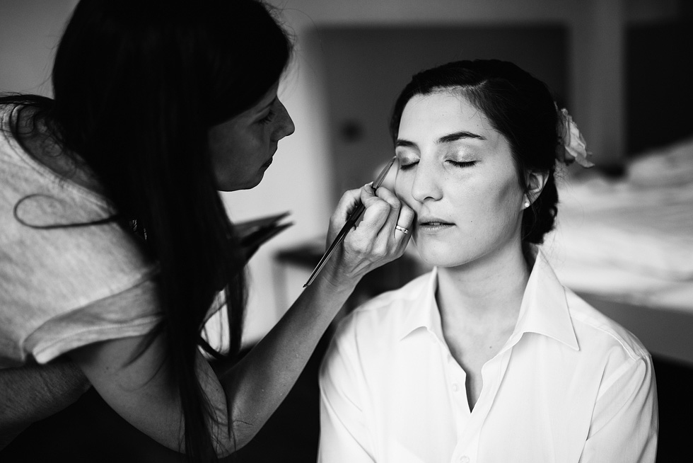 Hochzeitsfotograf Heidelberg Art Hotel gettign ready