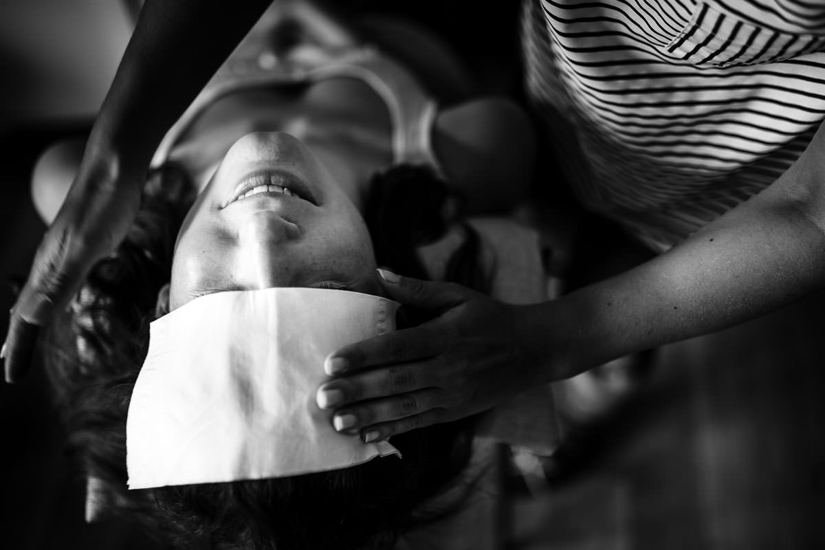 Hochzeitsvorbereitungen im Kaisergarten in Deidesheim