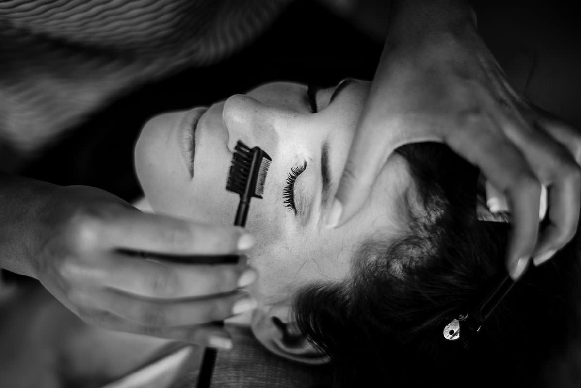 Hochzeitsvorbereitungen im Kaisergarten in Deidesheim