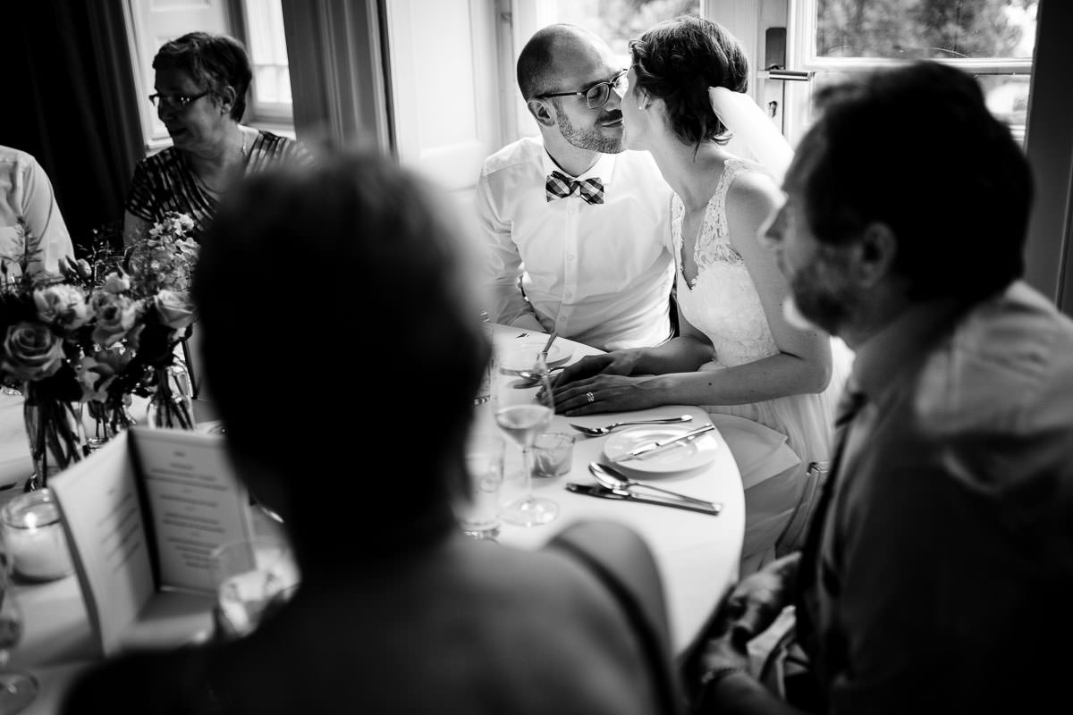 Hochzeitsfeier in der Gutsvilla im Weingut von Winning