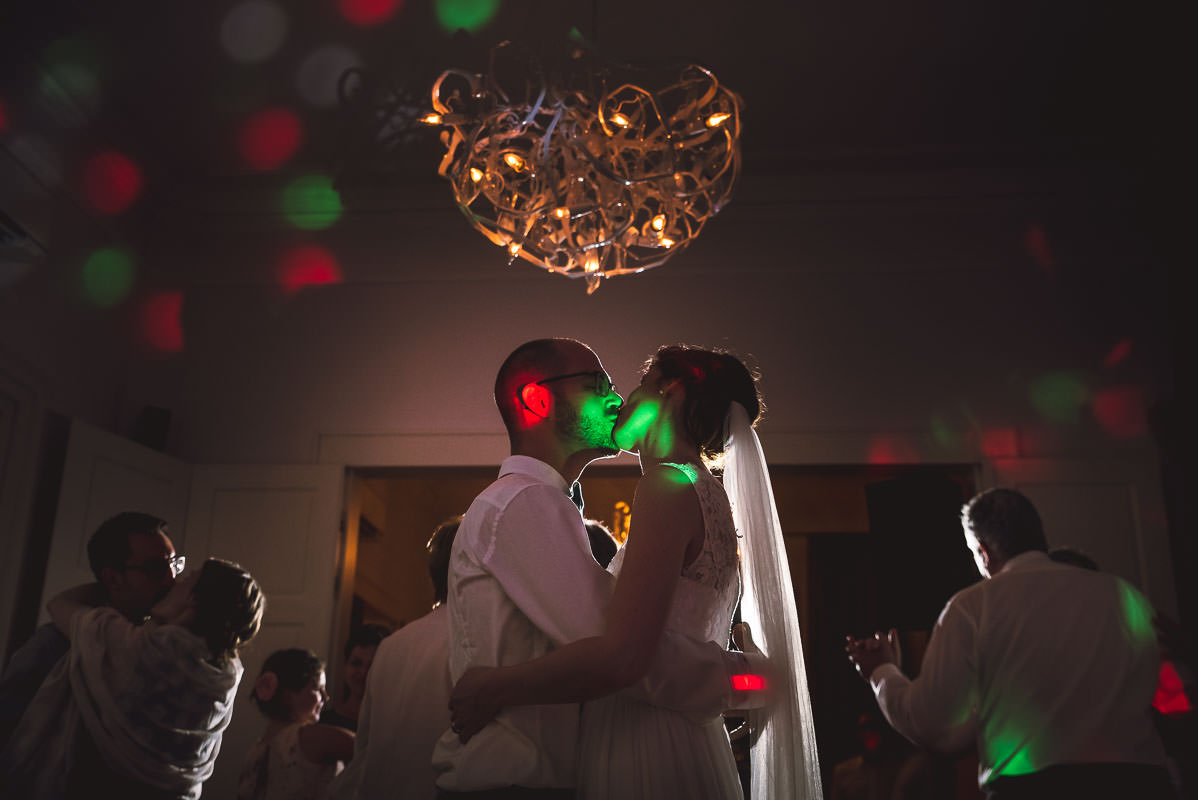 Hochzeitsfeier in der Gutsvilla im Weingut von Winning