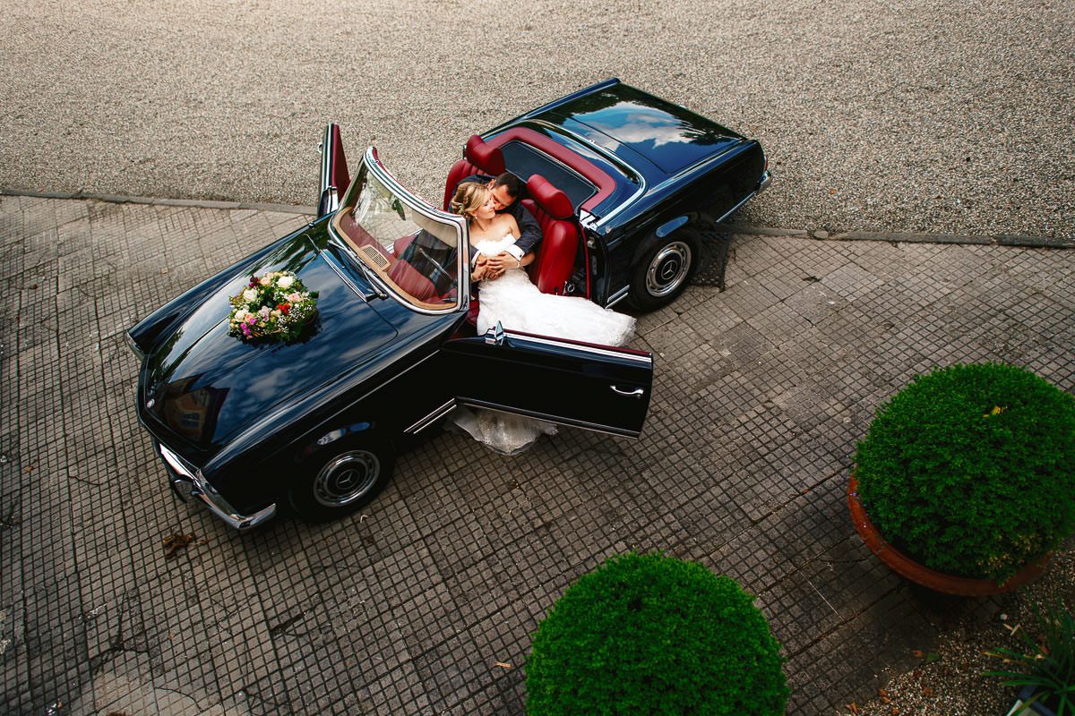 Brautpaarfotos im Schloss Assumstadt
