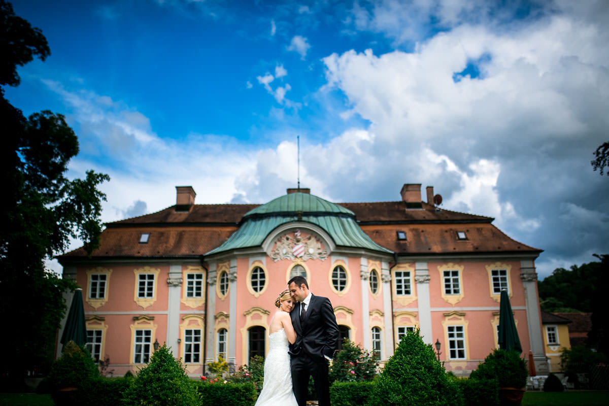 Hochzeitsfotos im Schloss Assumstadt