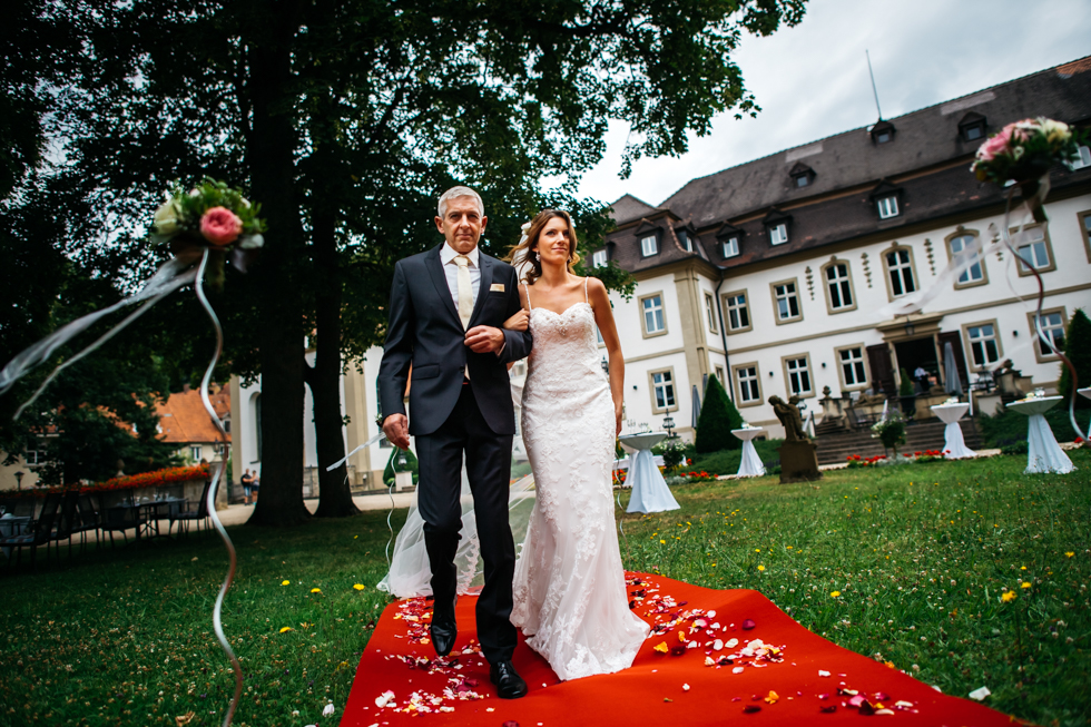 Hochzeit freie Trauung Schlosshotel Bad Neustadt an der Saale